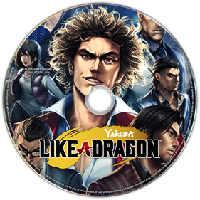 Yakuza: Like a Dragon - Fanart - Disc Image