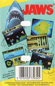 Jaws - Box - Back Image