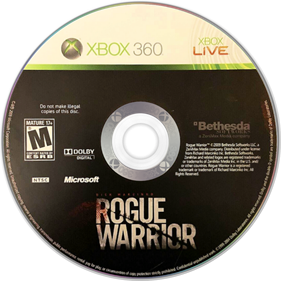 Rogue Warrior - Disc Image