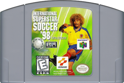 International Superstar Soccer '98 - Cart - Front Image
