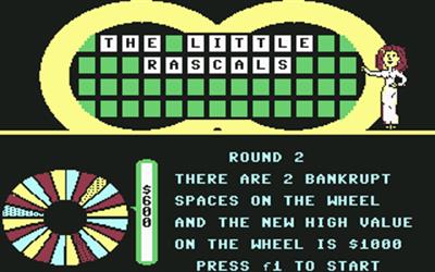Wheel of Fortune (GameTek) - Screenshot - Gameplay Image