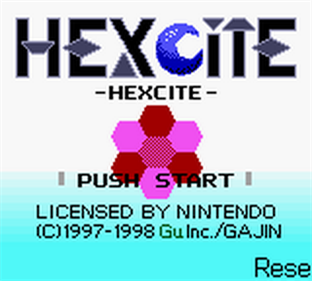 Hexcite: The Shapes of Victory - Screenshot - Game Title Image