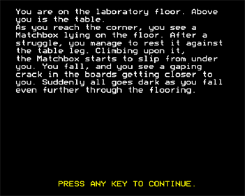 Shrinking Professor - Screenshot - Gameplay Image