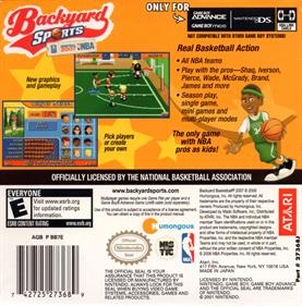 Backyard Sports: Basketball 2007 - Box - Back Image