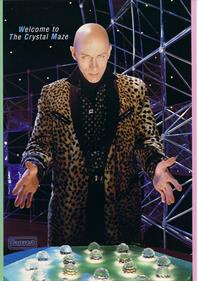 The Crystal Maze - Advertisement Flyer - Front Image