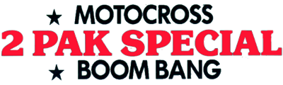 2 Pak Special: Motocross / Boom Bang - Clear Logo Image