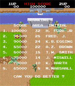 Land, Sea, Air Squad - Screenshot - High Scores Image