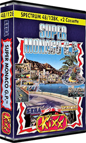 Super Monaco G.P. - Box - 3D Image