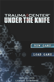 Trauma Center: Under the Knife - Screenshot - Game Title Image