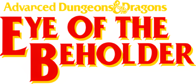 Advanced Dungeons & Dragons: Eye of the Beholder - Clear Logo Image