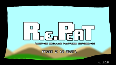 R.e.Peat - Screenshot - Game Title Image