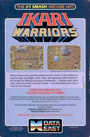 Ikari Warriors (Quicksilver Software) - Box - Back Image