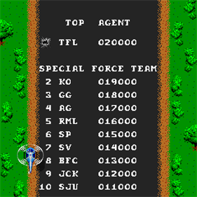 Spy Hunter - Screenshot - High Scores Image