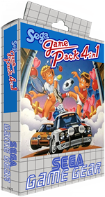 Sega Game Pack 4 in 1 - Box - 3D Image