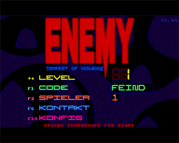 Enemy: Tempest of Violence - Screenshot - Game Title Image