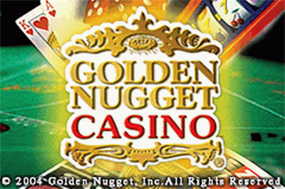 2 Games in 1: Golden Nugget Casino / Texas Hold 'em Poker - Screenshot - Game Title Image