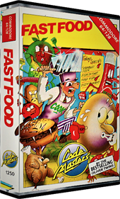 Fast Food (Codemasters) - Box - 3D Image