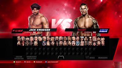 WWE 2K14 - Screenshot - Game Select Image