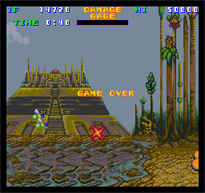 Solar-Warrior - Screenshot - Game Over Image