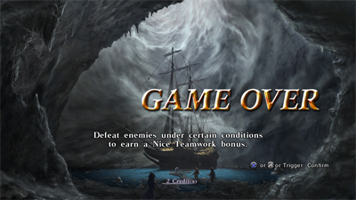 Deadstorm Pirates - Screenshot - Game Over Image