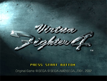 Virtua Fighter 4 - Screenshot - Game Title Image