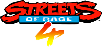 Streets of Rage 4 - Clear Logo Image