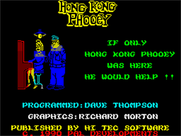 The Hi Tec Hanna-Barbera Cartoon Character Collection - Screenshot - Game Title Image