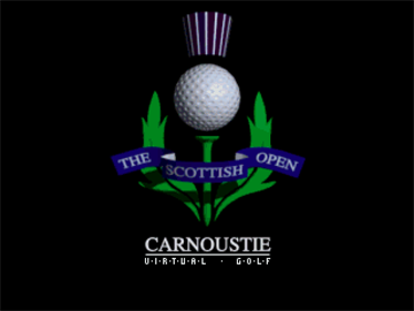 The Scottish Open: Virtual Golf - Screenshot - Game Title Image