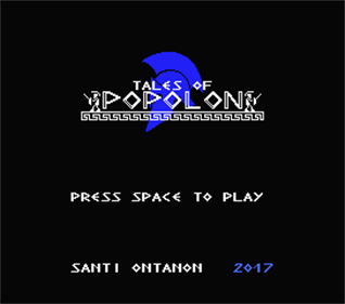 Tales of Popolon - Screenshot - Game Title Image