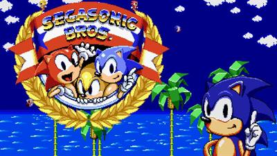 SegaSonic Bros. - Advertisement Flyer - Front Image