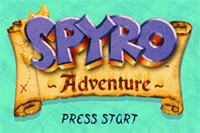 Spyro: Attack of the Rhynocs - Screenshot - Game Title Image