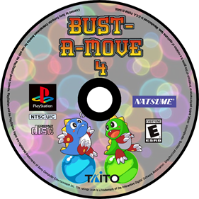 Bust-A-Move 4 - Fanart - Disc Image