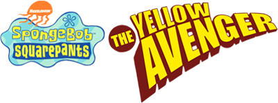 Spongebob Squarepants: The Yellow Avenger - Clear Logo Image