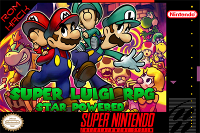 Super Luigi RPG: Star Powered - Fanart - Box - Front Image