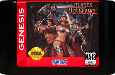 Blades of Vengeance - Fanart - Cart - Front Image
