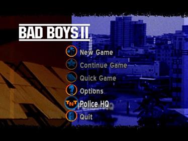 Bad Boys II - Screenshot - Game Select Image