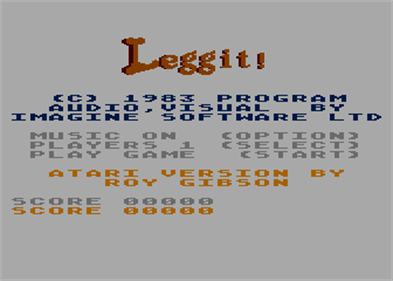 Leggit! - Screenshot - Game Title Image