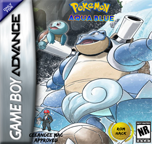 Pokémon Aqua Blue - Box - Front Image