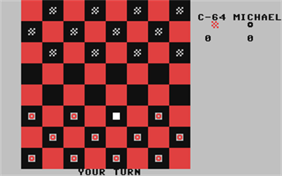 Checkers (COMPUTE! Publications) - Screenshot - Gameplay Image