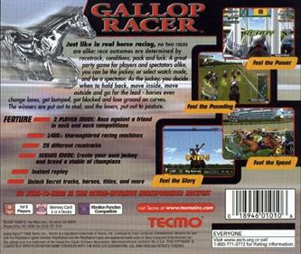 Gallop Racer (North America) - Box - Back Image