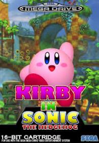 Kirby in Sonic the Hedgehog - Fanart - Box - Front Image