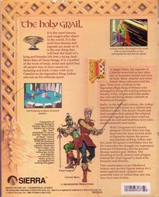 Conquests of Camelot: The Search for the Grail - Box - Back Image