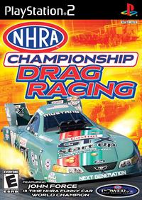 NHRA Championship Drag Racing - Box - Front Image