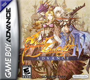 Final Fantasy IV Advance - Fanart - Box - Front Image