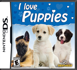 I Love Puppies - Box - Front - Reconstructed Image