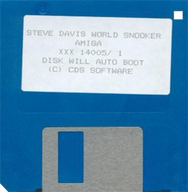 Steve Davis World Snooker - Disc Image