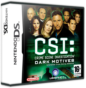 CSI: Dark Motives - Box - 3D Image