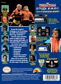 WWF WrestleMania: Steel Cage Challenge - Box - Back Image