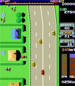 Road Fighter - Screenshot - Gameplay Image