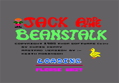 Jack and the Beanstalk - Screenshot - Game Title Image